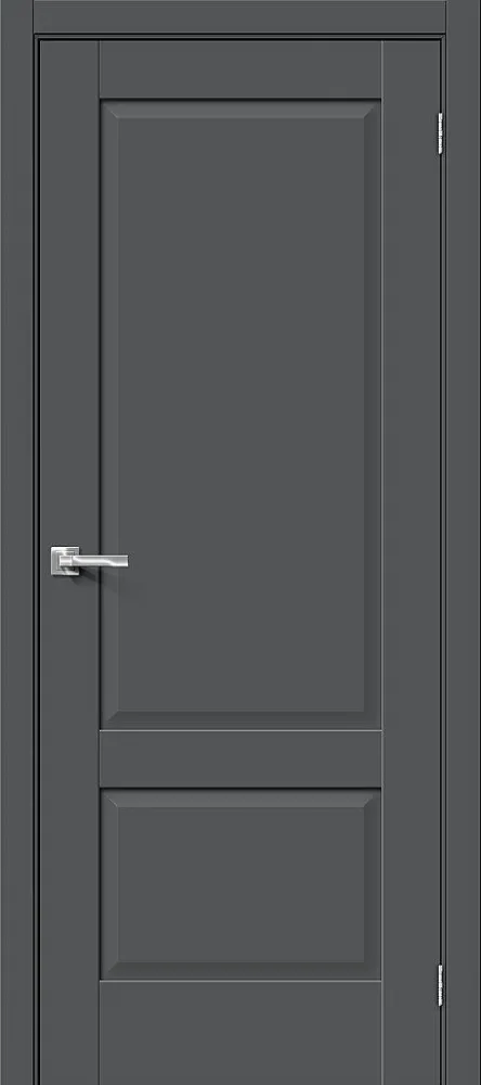 Фото Межкомнатная дверь Прима-12 Stormy Silk BR5539