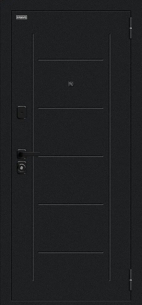 Фото Дверь Борн/SBlack Букле черное/Cappuccino Melinga BR6183