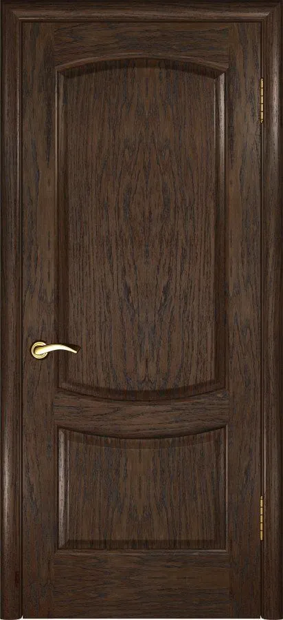 Фото Межкомнатная дверь Лаура 2 (Мореный дуб, глухая, 900х2000)